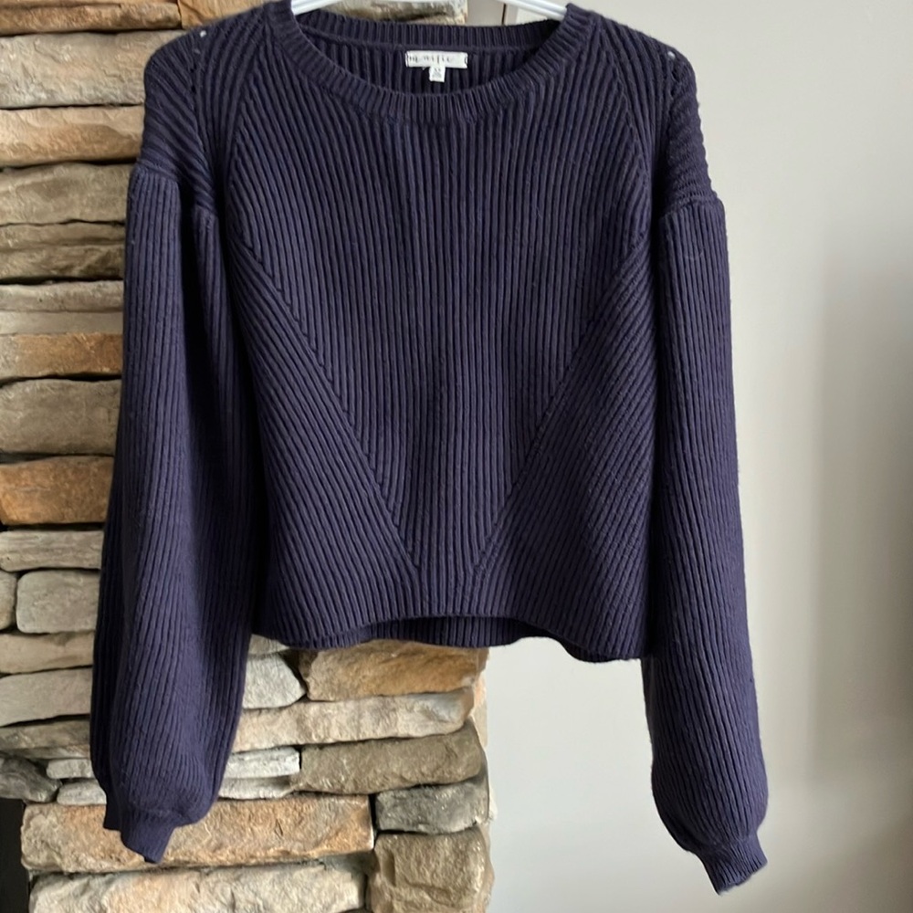 Maisie navy blue sweater